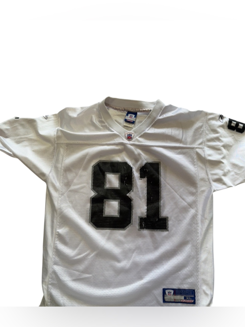 NFL Reebok vintage Raiders jersey big kids size XL 18/20